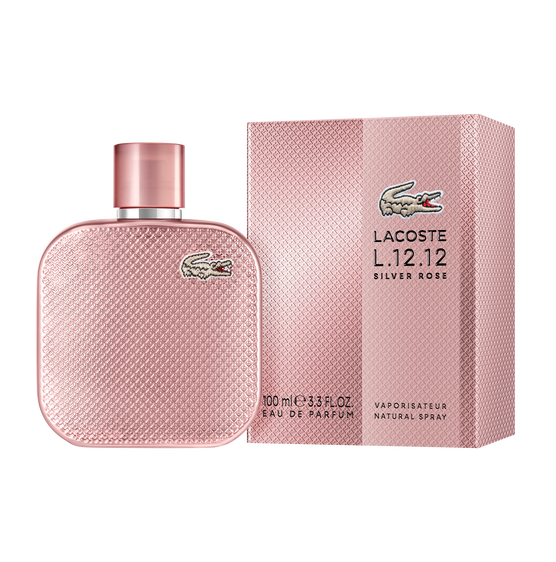Perfume Lacoste L.12.12 Silver Rose Feminino Eau de Parfum